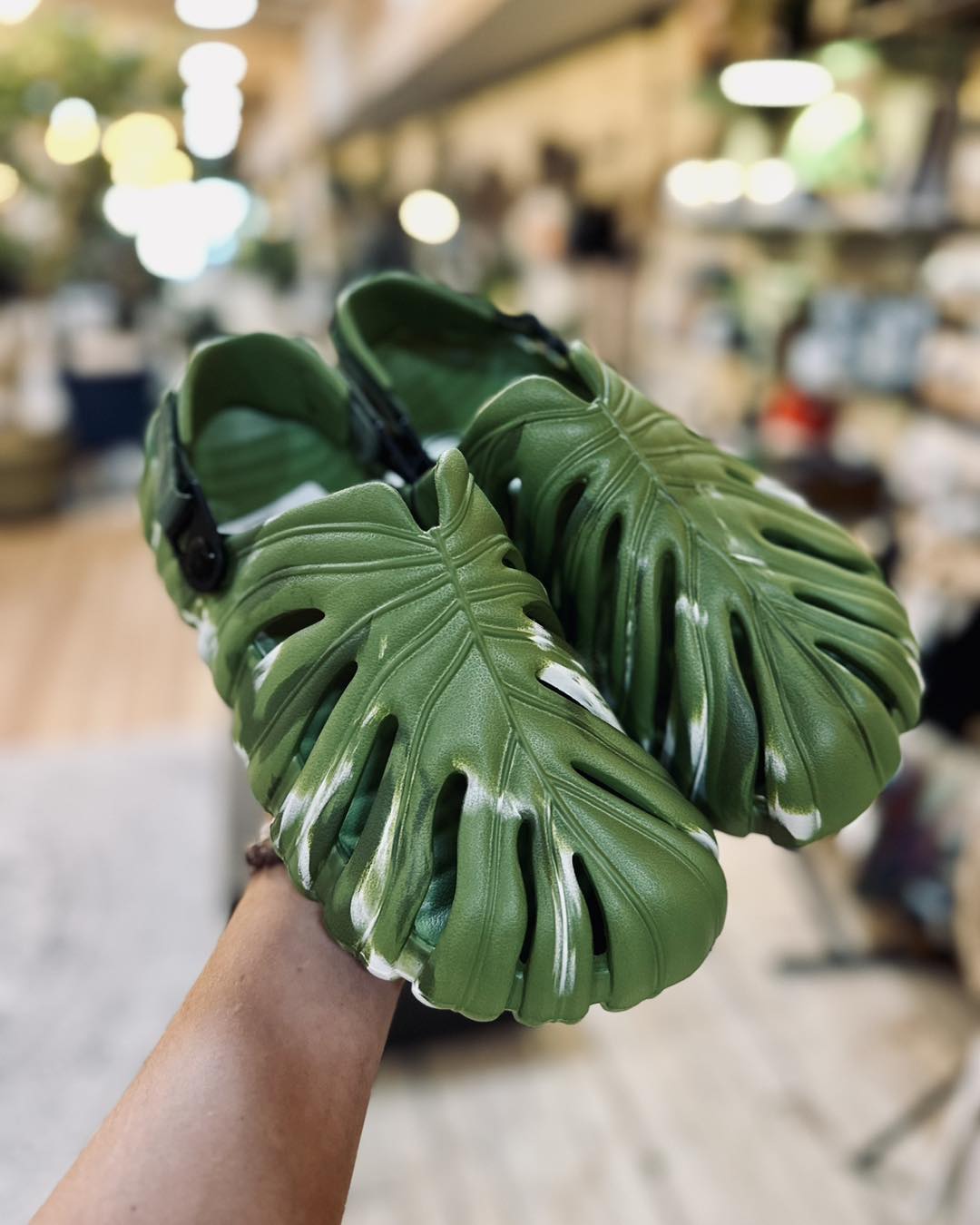 monstera mules Monstera Slides EU 39-40 / Women's 8.5 / Men's 7 / Forest Green