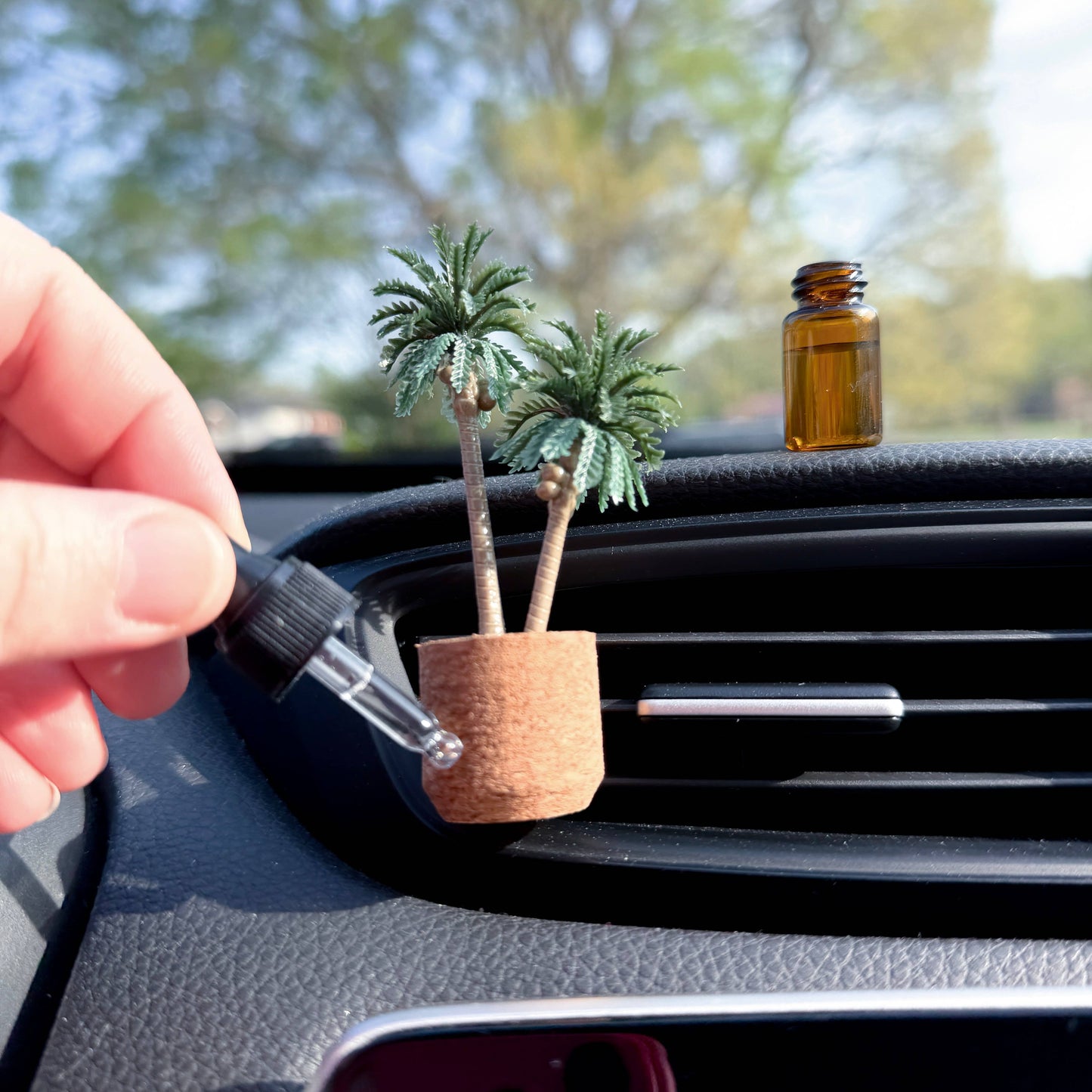 Palm Tree Car Vent Clip - Bahama Mama