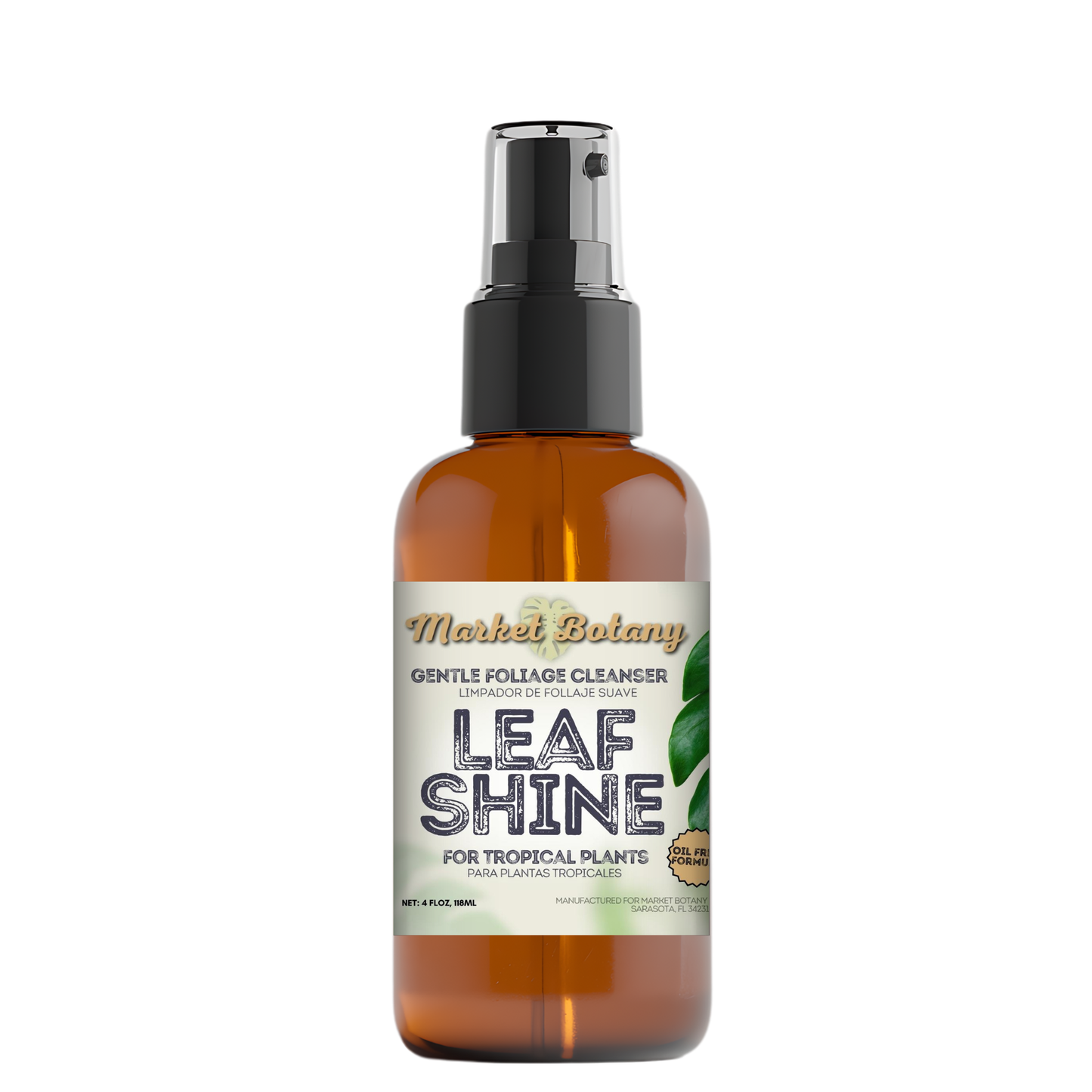 Leaf Shine - Gentle Foliage Cleanser for Houseplants