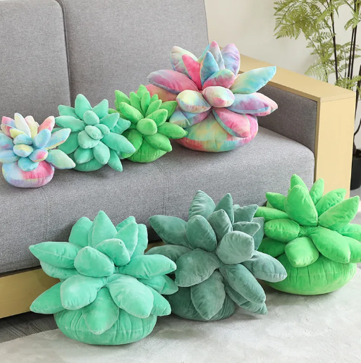 succulent plant pillow Succulent Pillow