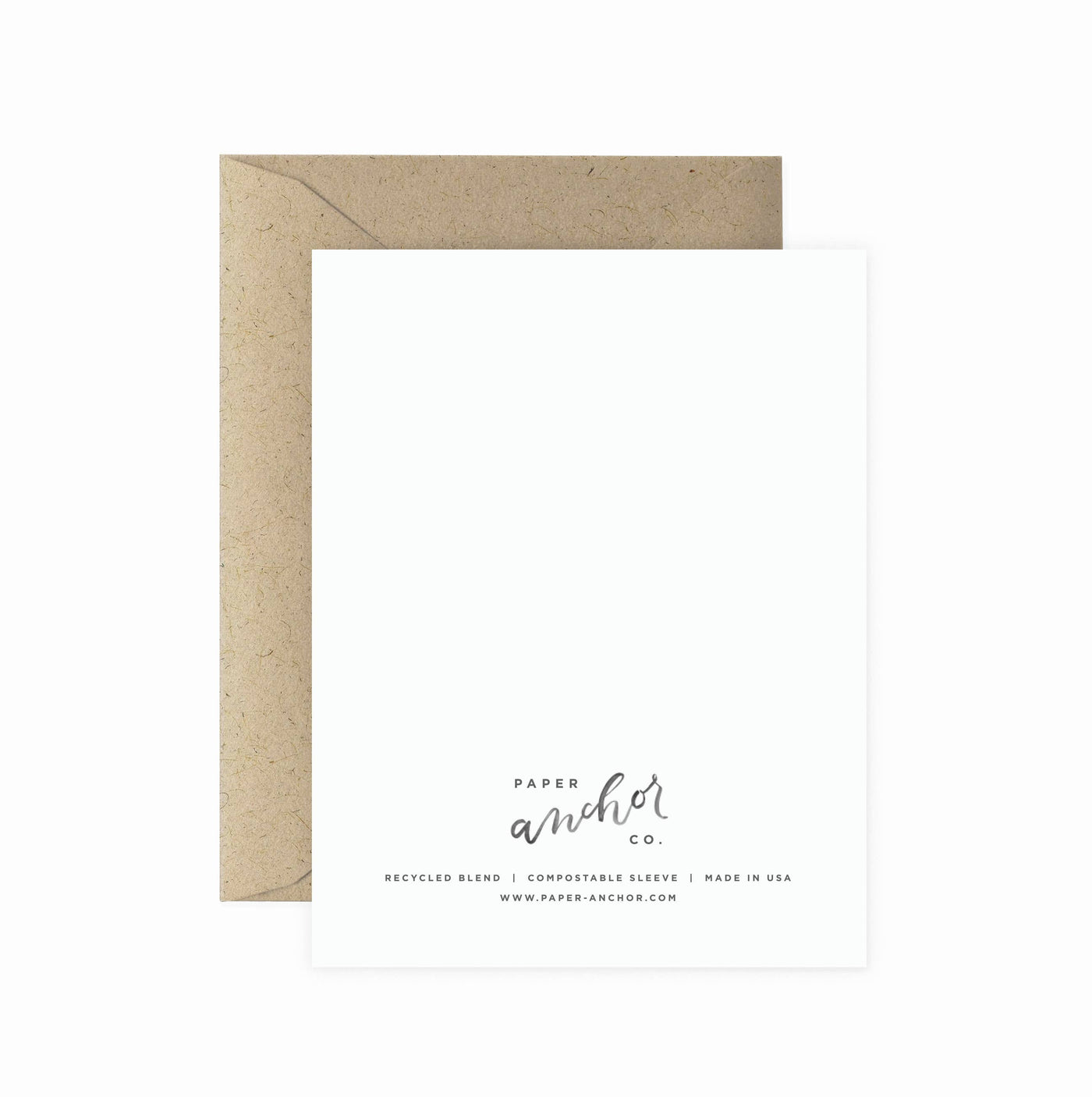 Brush Floral Thanks a Bunch Greeting Card | Thank You Card