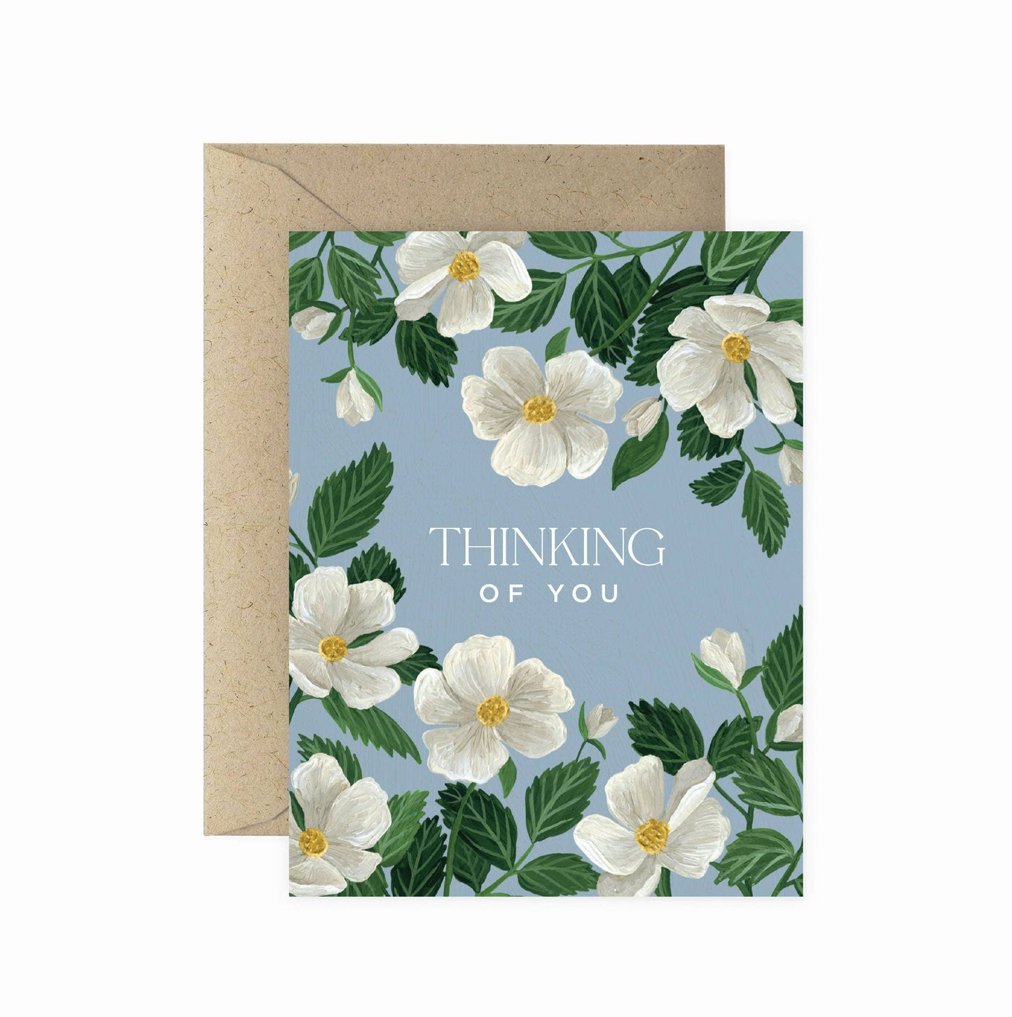Rosa Thinking of You Sympathy Greeting Card