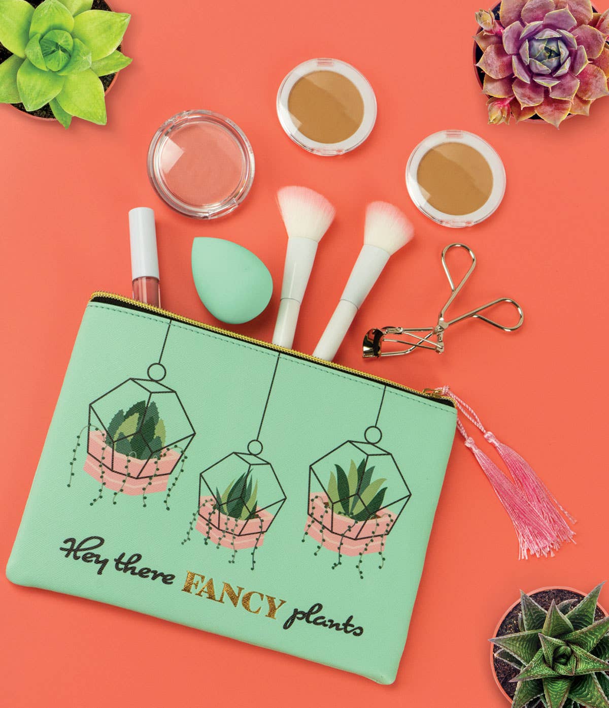 Plant Perfection Cosmetic Bags