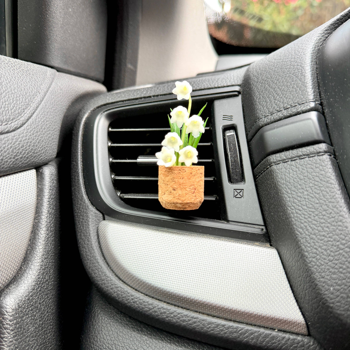Lily of the Valley Car Vent Clip
