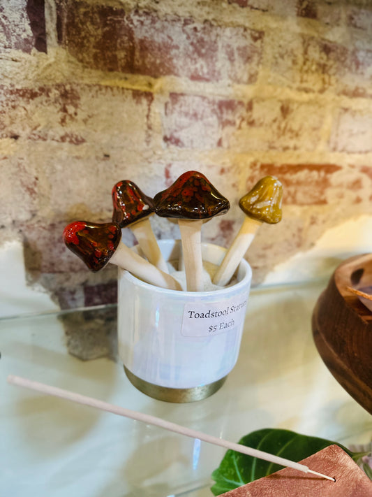Toadstool Statues
