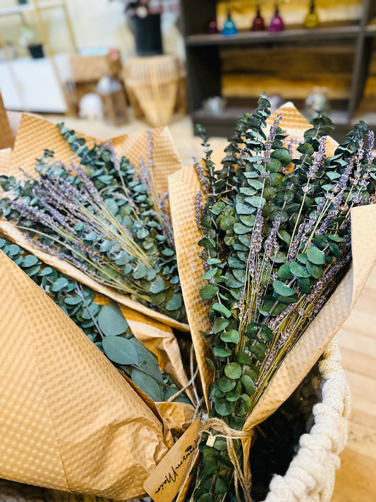 Preserved Eucalyptus & Lavender Bundle