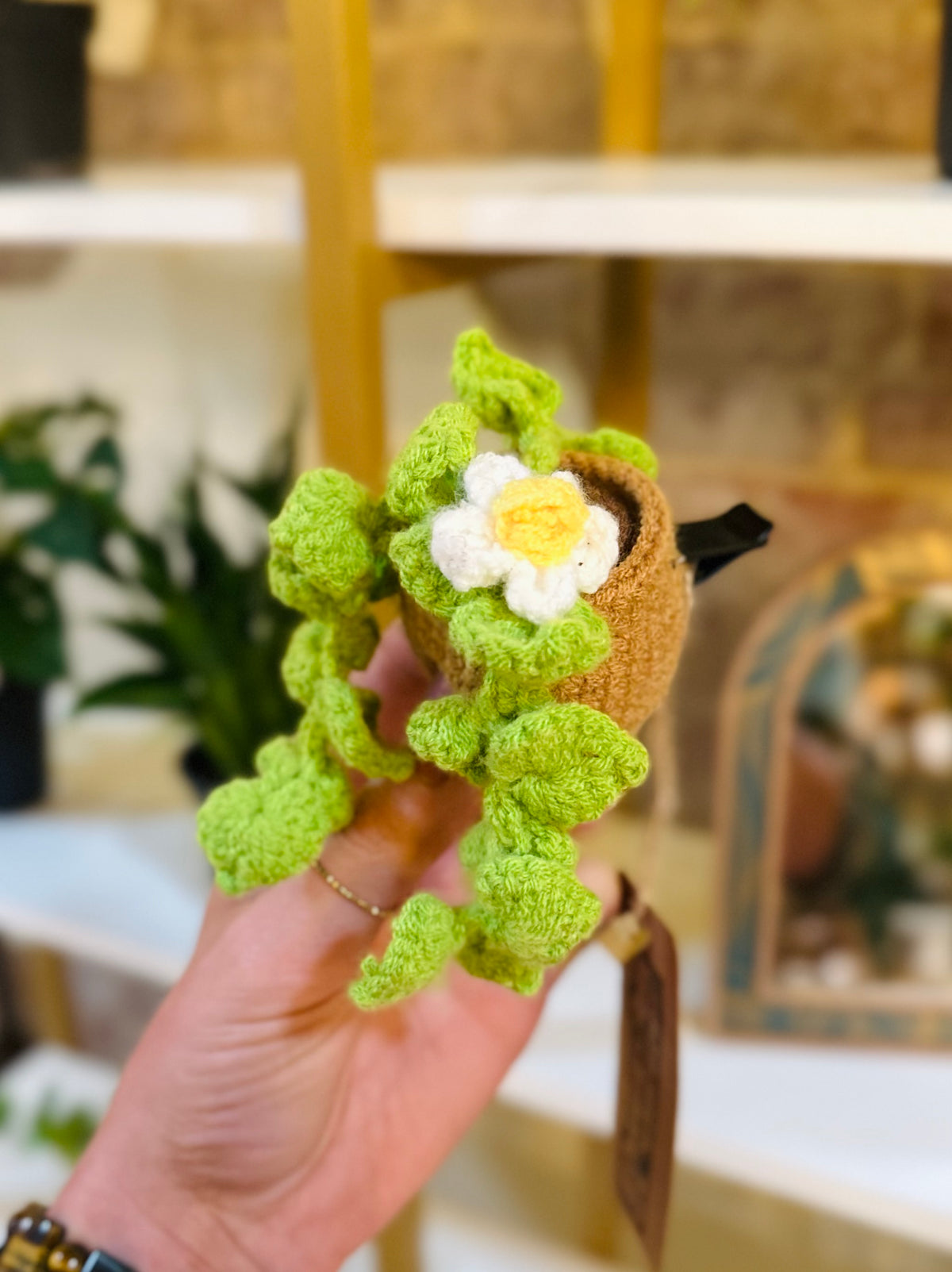 Crocheted Car Vent Clip