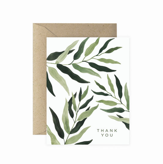 Thank You Eucalyptus Card