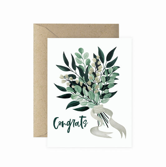 Congrats Bouquet Card