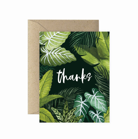 Thanks Foliage Card