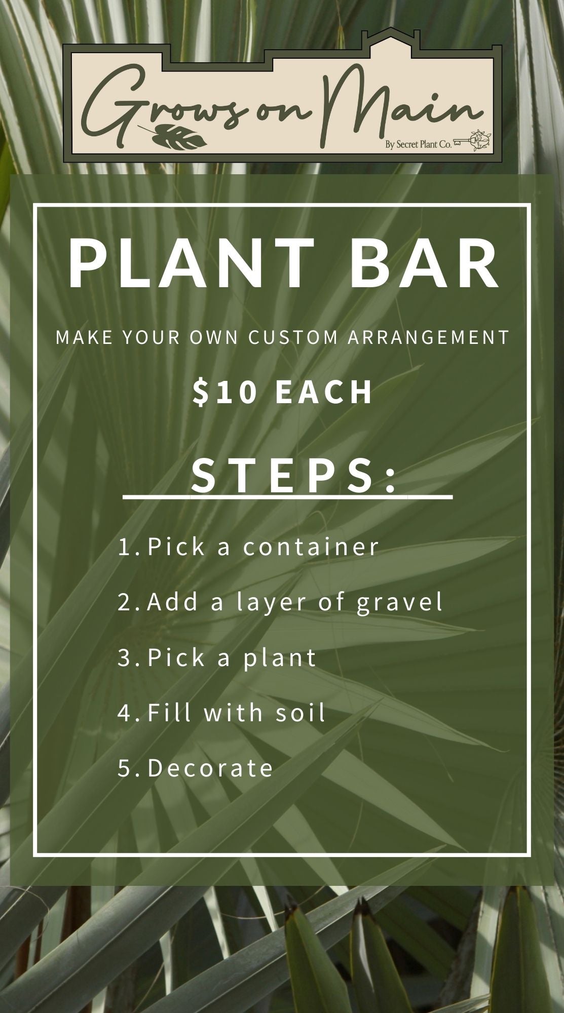 Mobile Plant Bar
