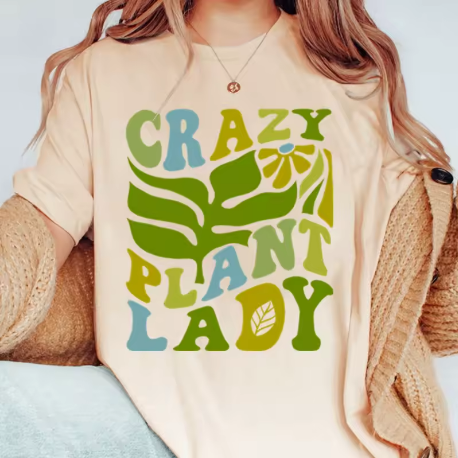 Crazy Plant Lady T-Shirt
