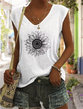 Sunflower Tank