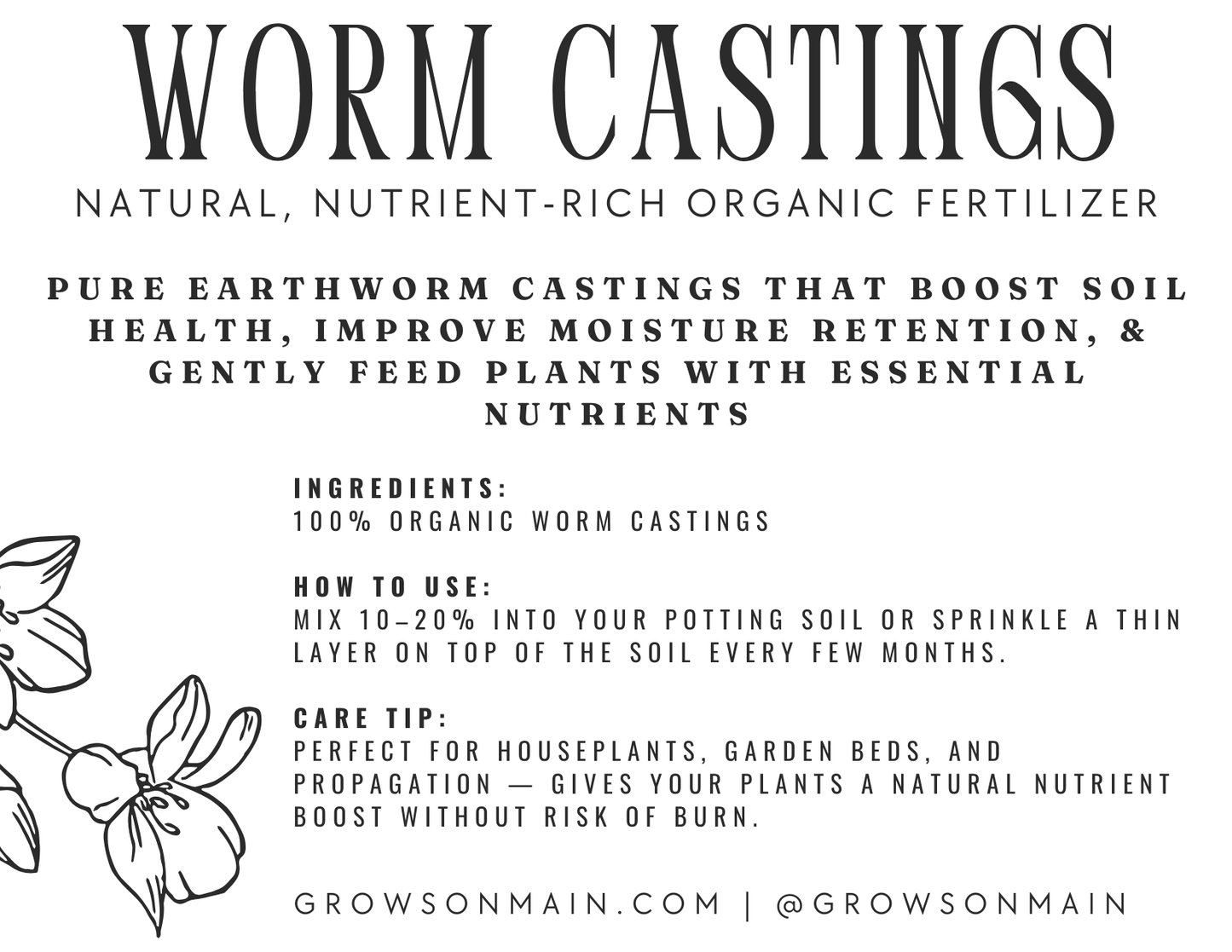 Worm Castings