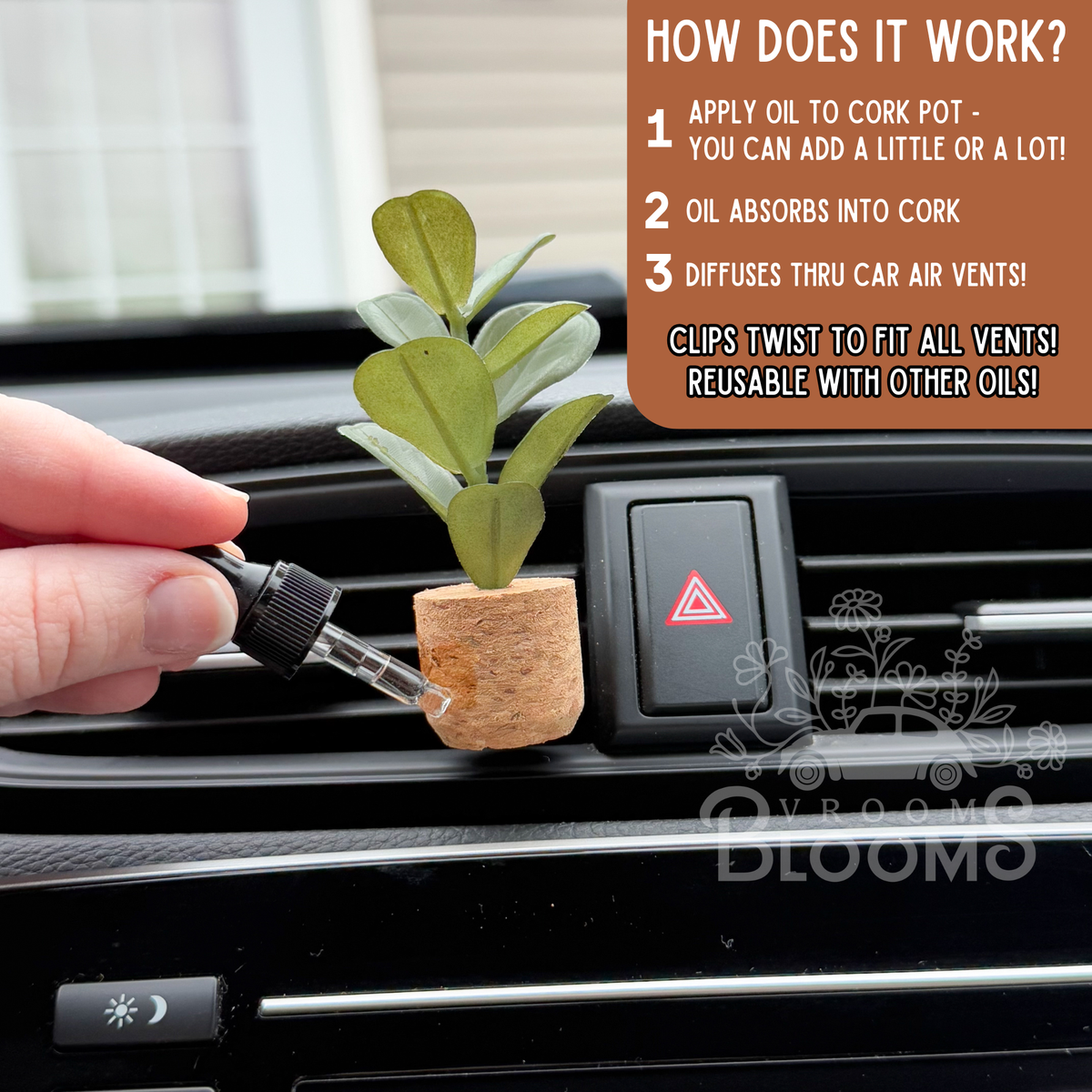 Pumpkin Patch Car Vent Clip