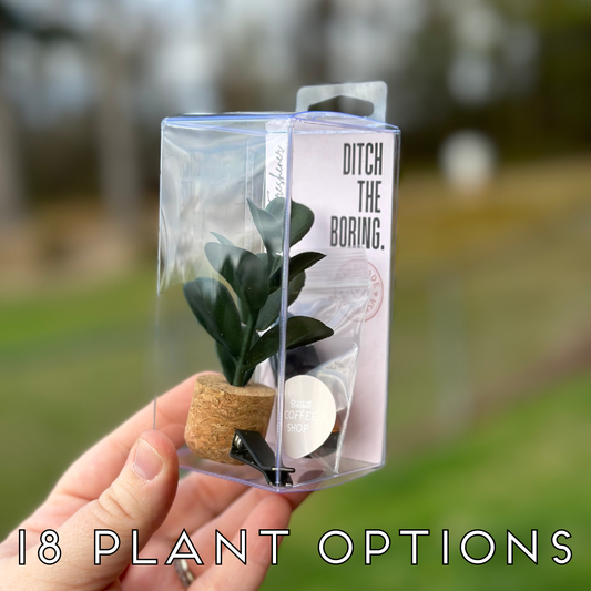 Plant Car Vent Clip Air Freshener Diffuser (Reusable): Random - Clean & Fresh / D