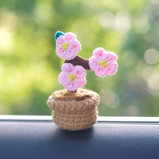 Crocheted Cherry Blossom