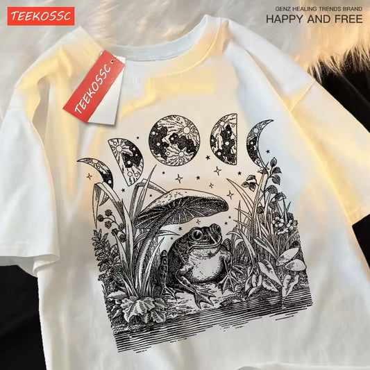 Toad Moon Phases T-Shirt